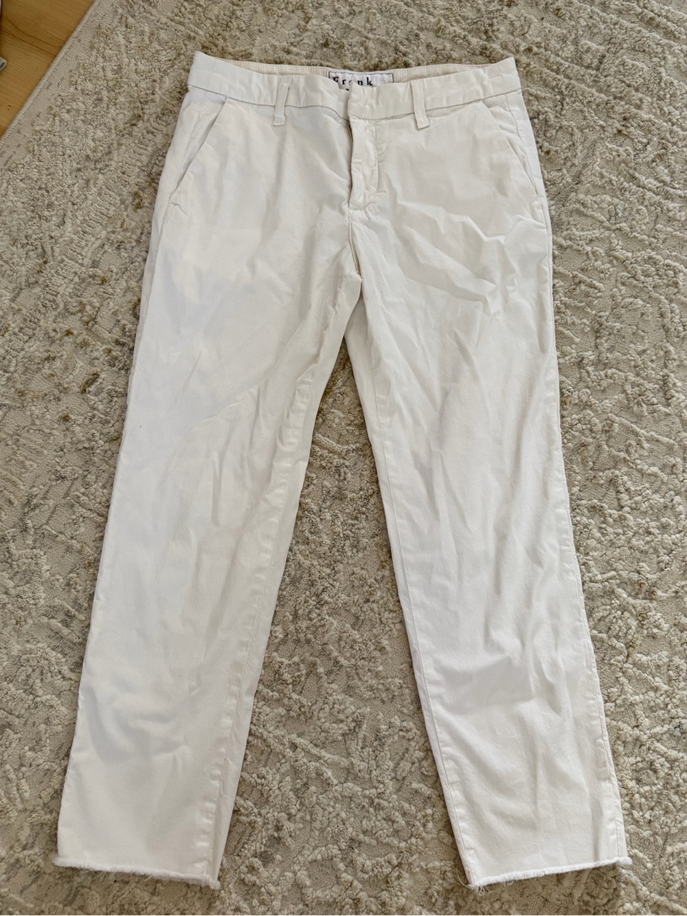 Frank & Eileen Off-White Chino Pants 4 Preppy Chic Minimalist